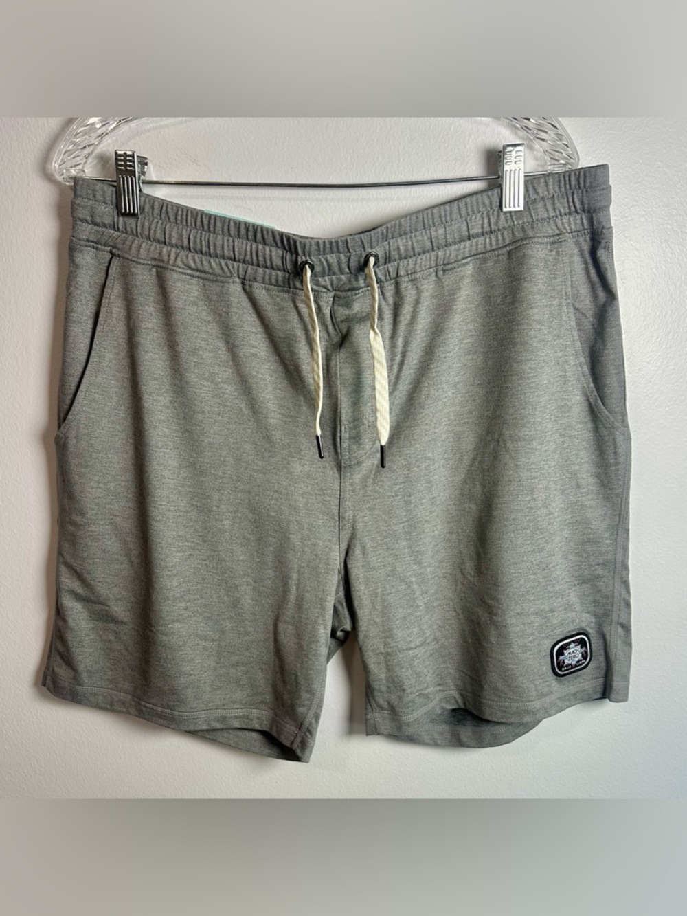 Baja Llama Mach Zero Men's Athletic Drawstring Shorts Gray size XXL Cloudbutter